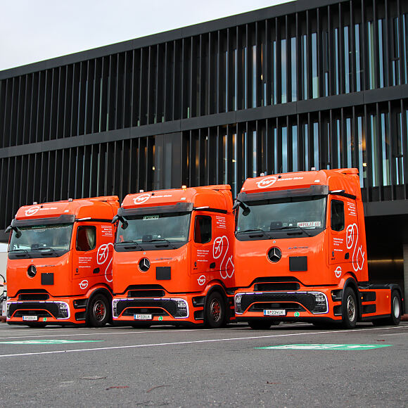 Mercedes-Benz eActros 600 für Gebrüder Weiss