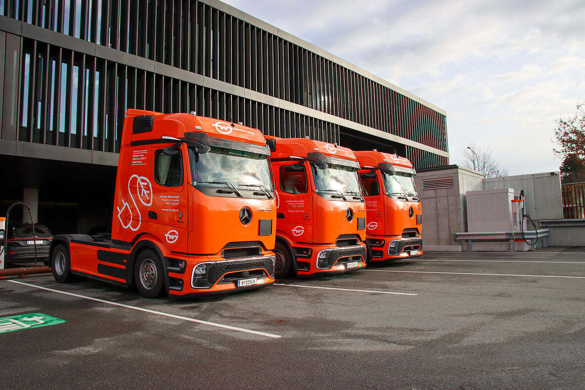 Mercedes-Benz eActros 600 für Gebrüder Weiss