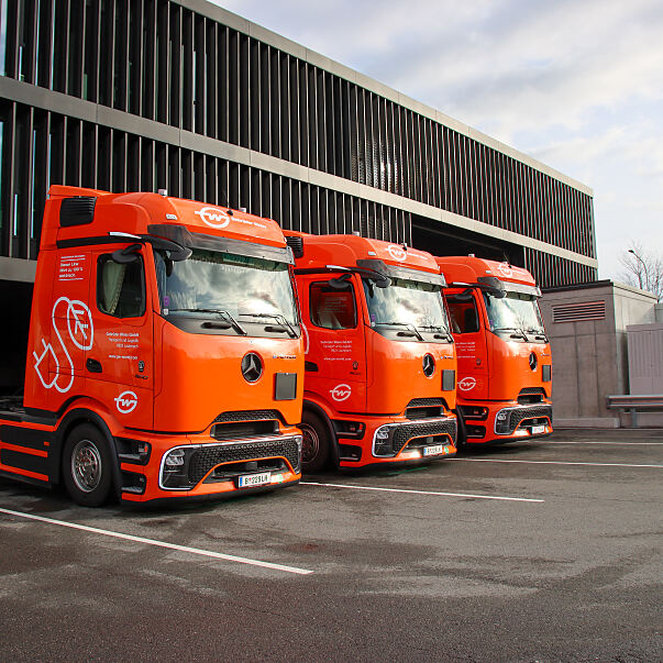 Mercedes-Benz eActros 600 für Gebrüder Weiss
