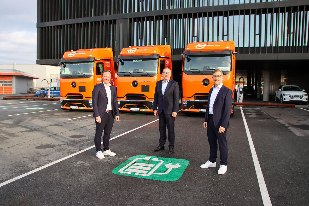 Mercedes-Benz eActros 600 für Gebrüder Weiss