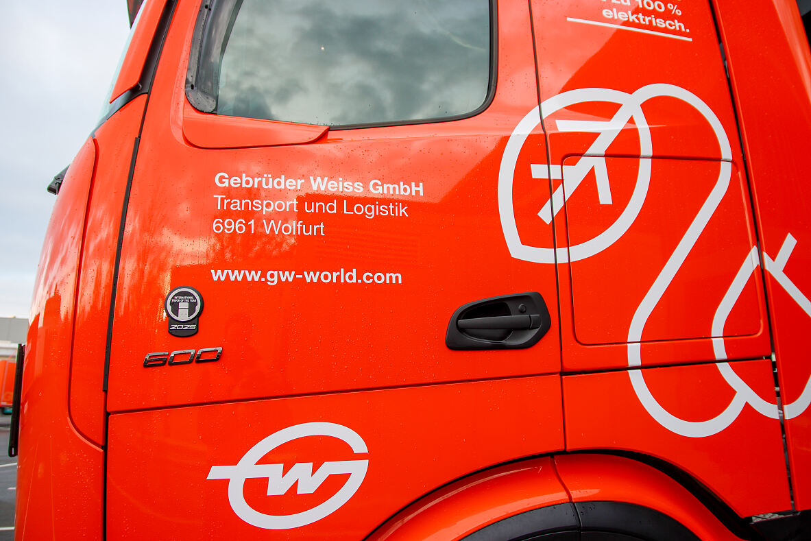 Mercedes-Benz eActros 600 für Gebrüder Weiss