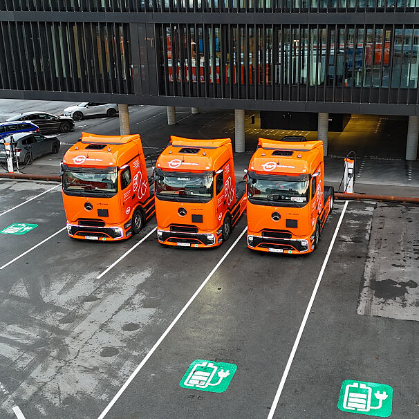 Mercedes-Benz eActros 600 für Gebrüder Weiss