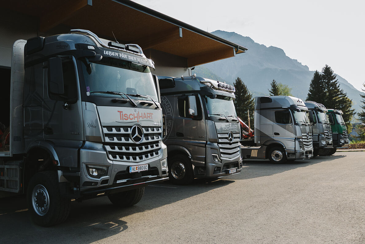 Mercedes-Benz Arocs im Holztransport