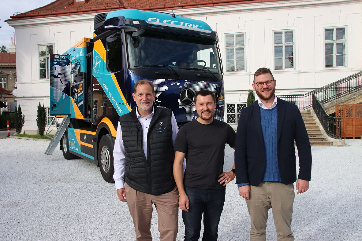 Elektrotrucker in Wien