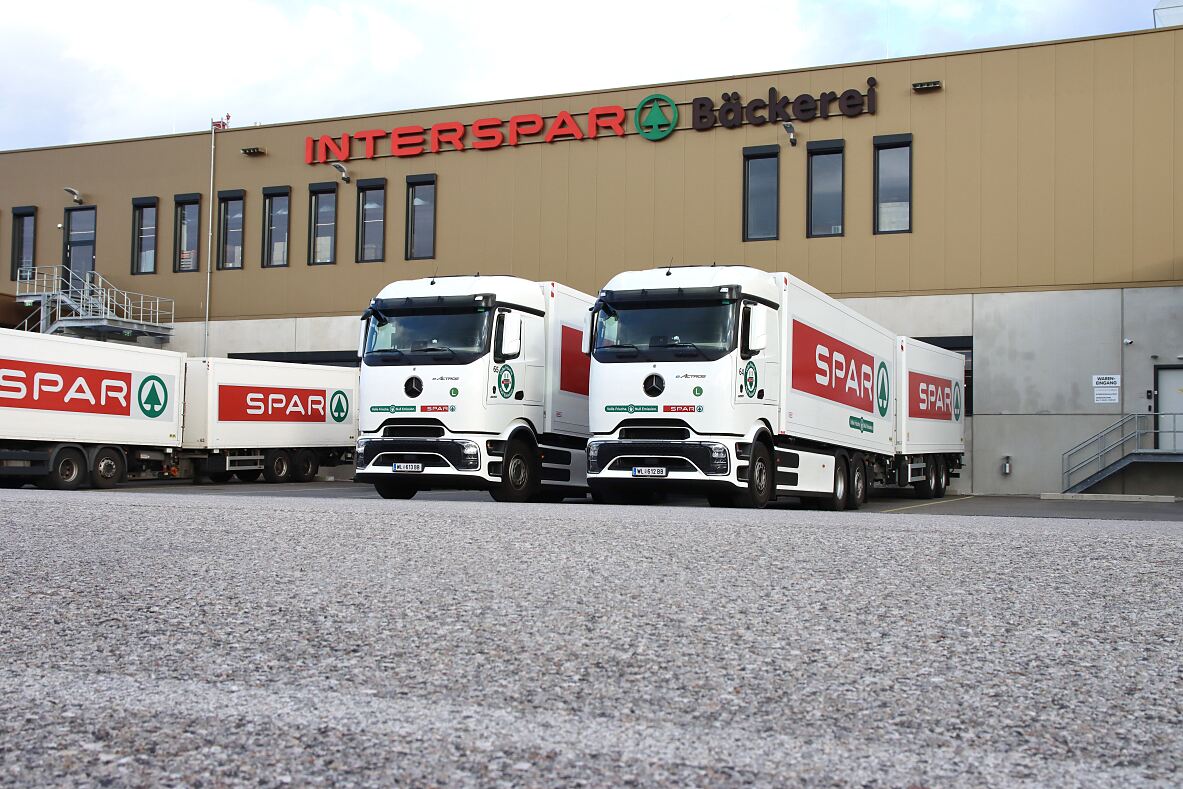 Mercedes-Benz eActros 600 für SPAR