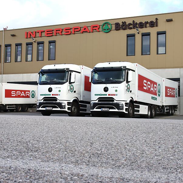 Mercedes-Benz eActros 600 für SPAR