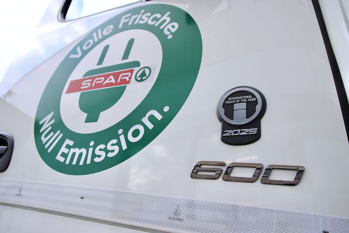Mercedes-Benz eActros 600 für SPAR