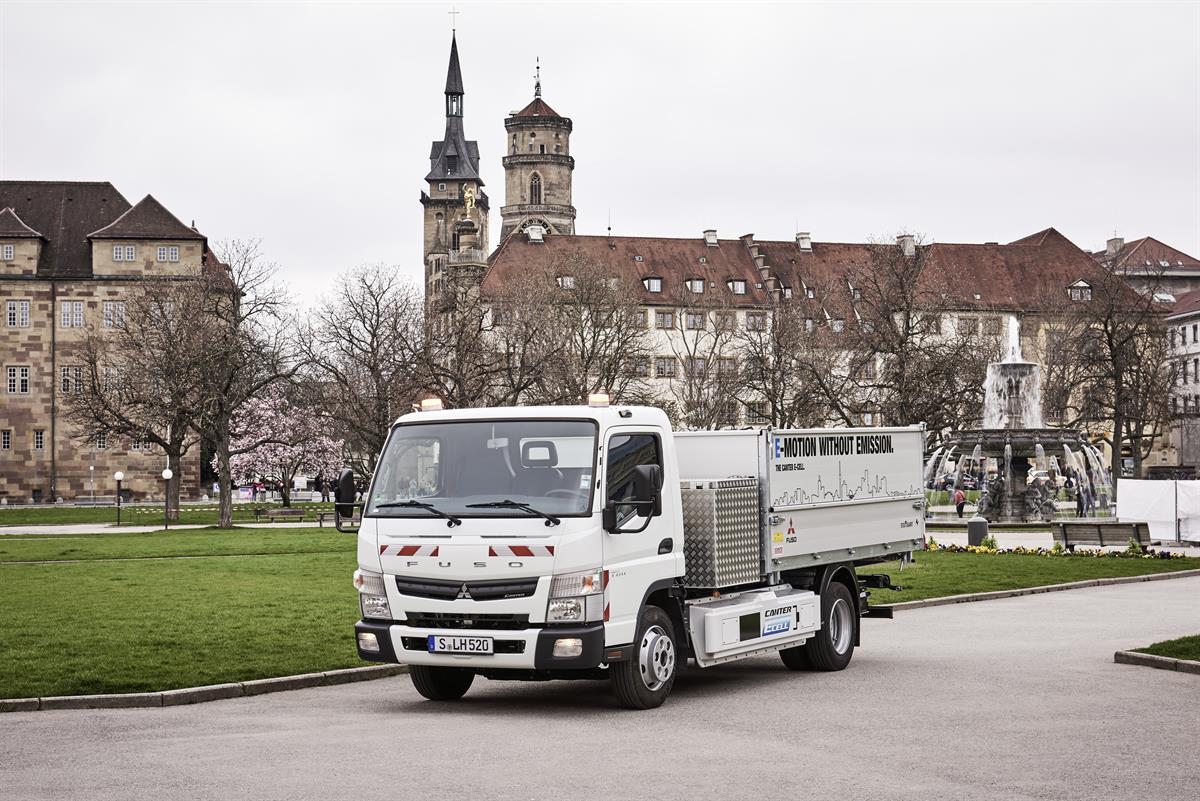 Erster deutscher Lkw-Flottentest mit null Emissionen