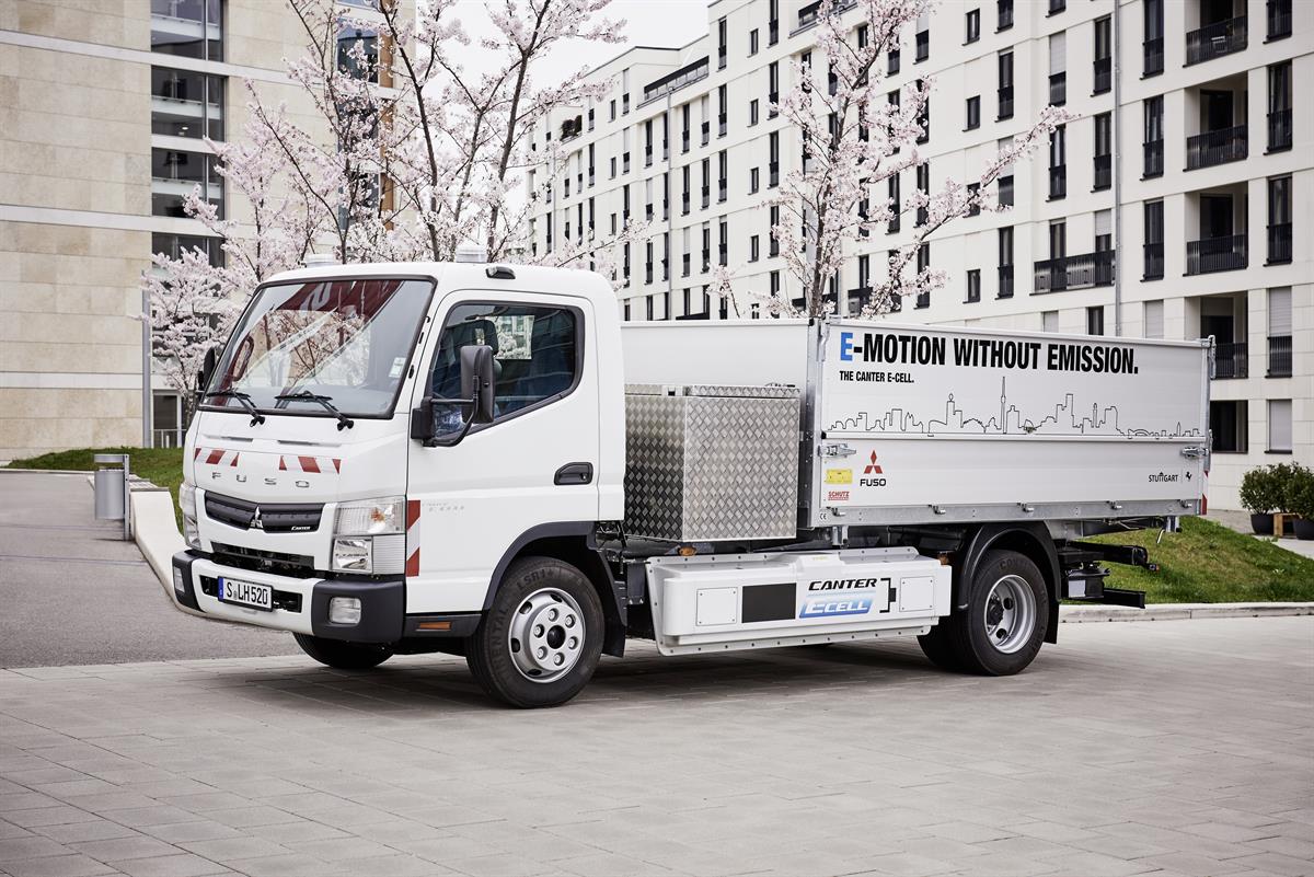Erster deutscher Lkw-Flottentest mit null Emissionen