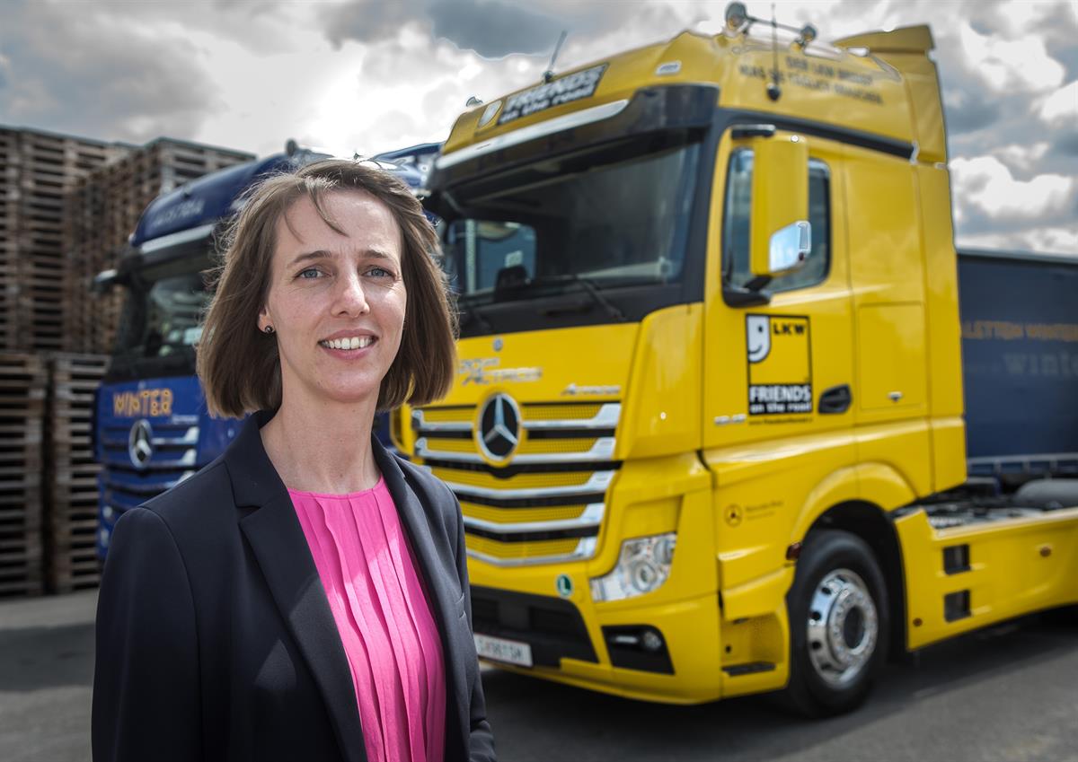 Firmengruppe Winter gewinnt Actros für ein Jahr
