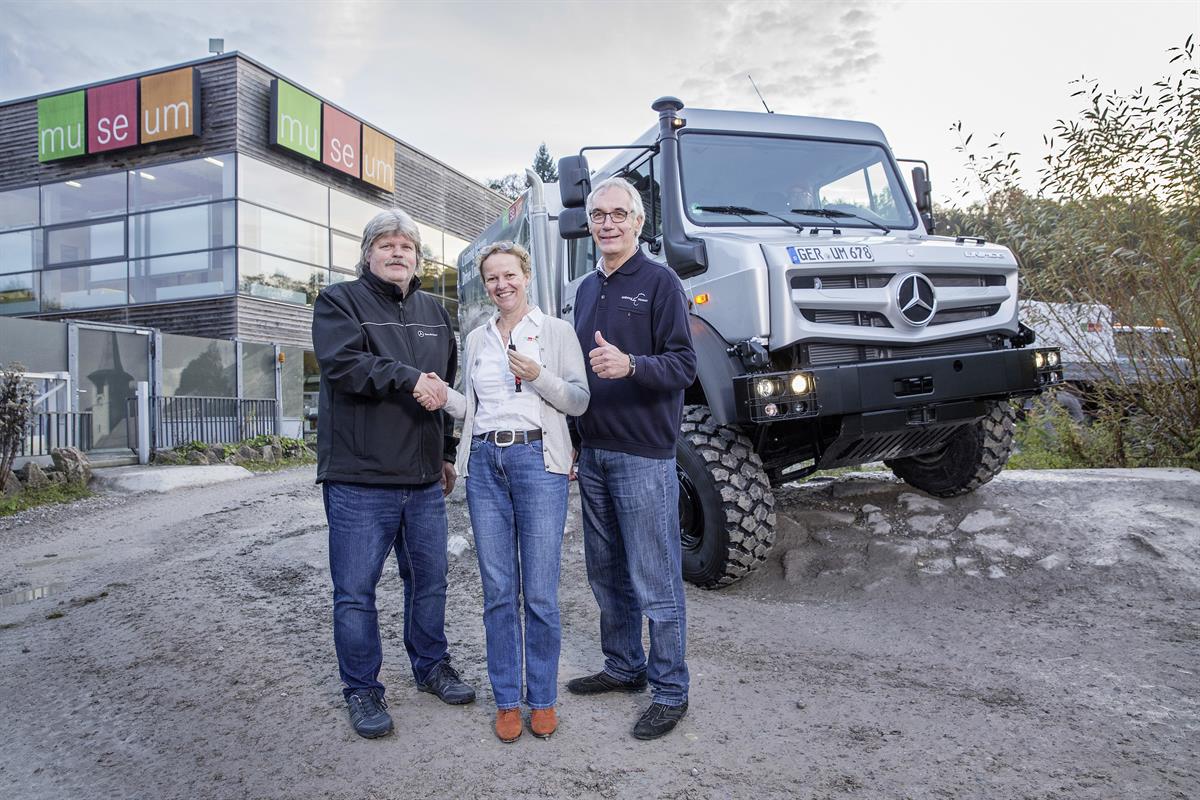 Unimog für das Museum 