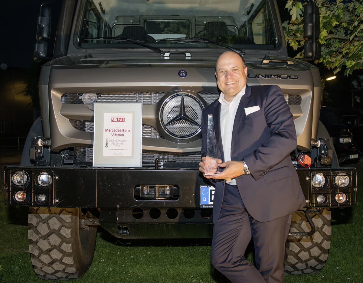 Mercedes-Benz Unimog: Off Road Award: Unimog ist Geländewagen des Jahres 2017