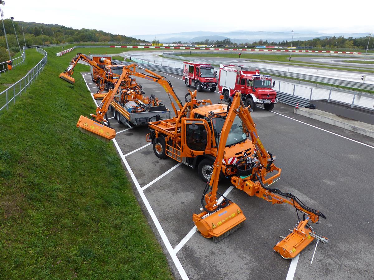 Unimog Fahrzeugpräsentation