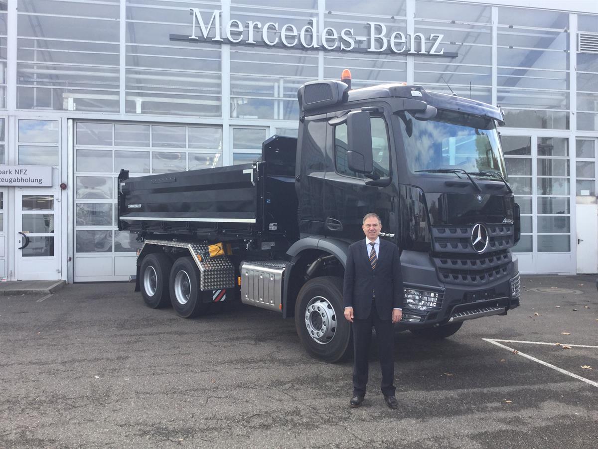 Claus Harr wird neuer Vertriebsleiter Lkw bei Mercedes-Benz Österreich