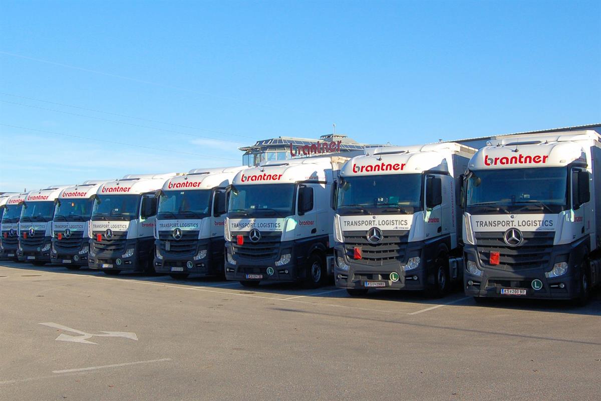 Mercedes-Benz Flotte von Brantner Transporte