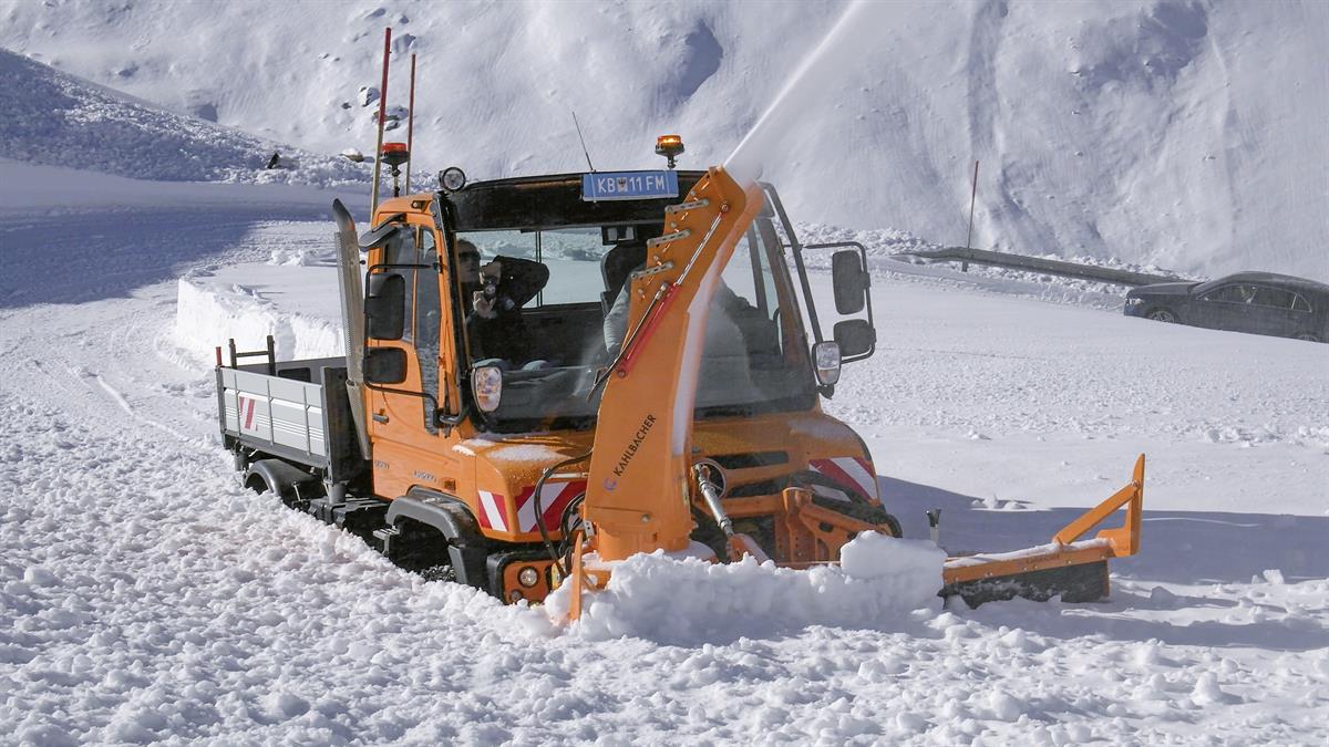 Unimog U 550; Winterdienst