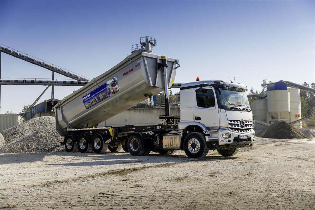 Der neue Arocs im Kundentest bei Meichle + Mohr