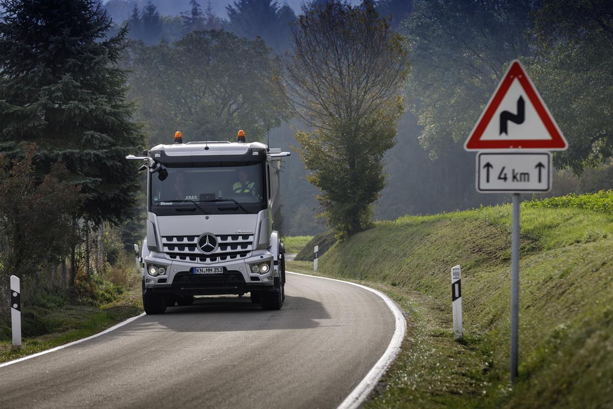 Der neue Arocs im Kundentest bei Meichle + Mohr