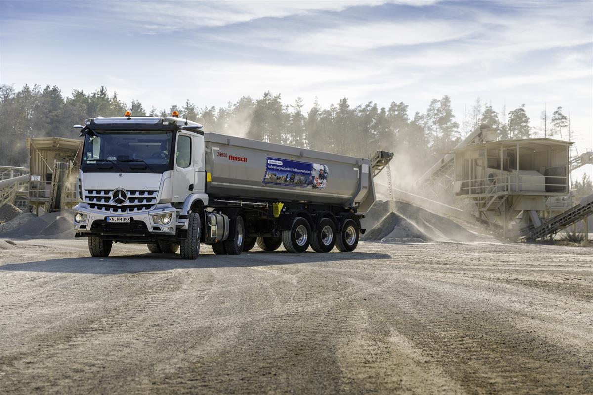 Der neue Arocs im Kundentest bei Meichle + Mohr
