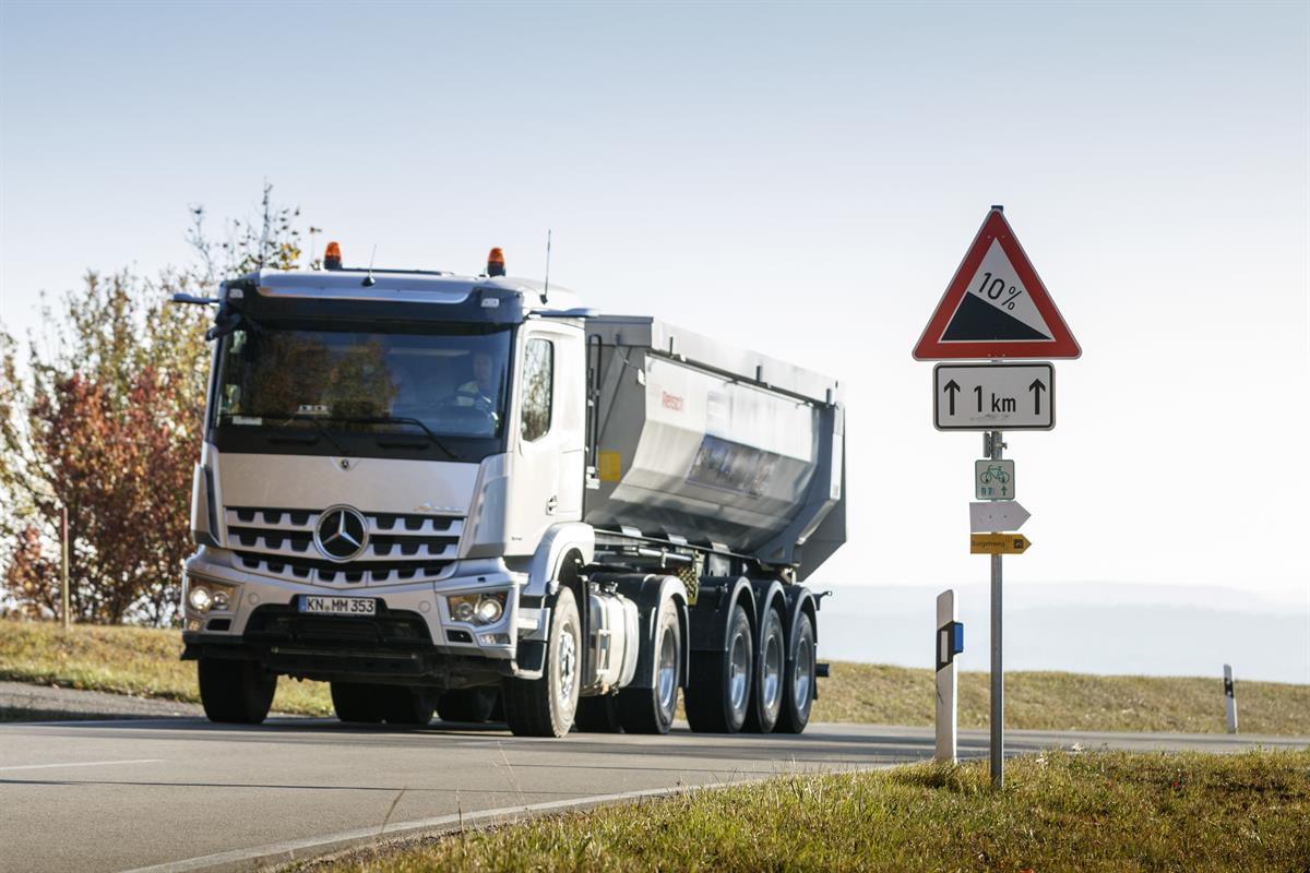 Der neue Arocs im Kundentest bei Meichle + Mohr