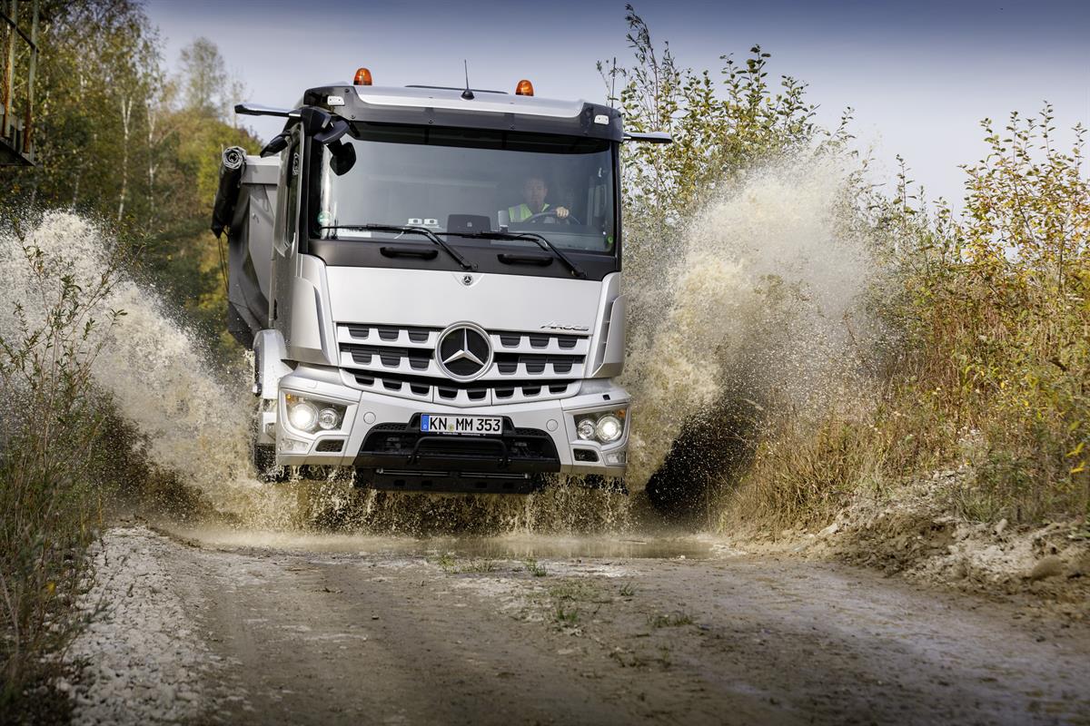 Der neue Arocs im Kundentest bei Meichle + Mohr