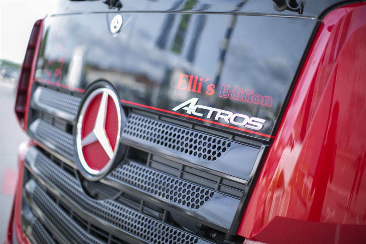 Neuer Mercedes-Benz Actros für Elvira Göstl GmbH