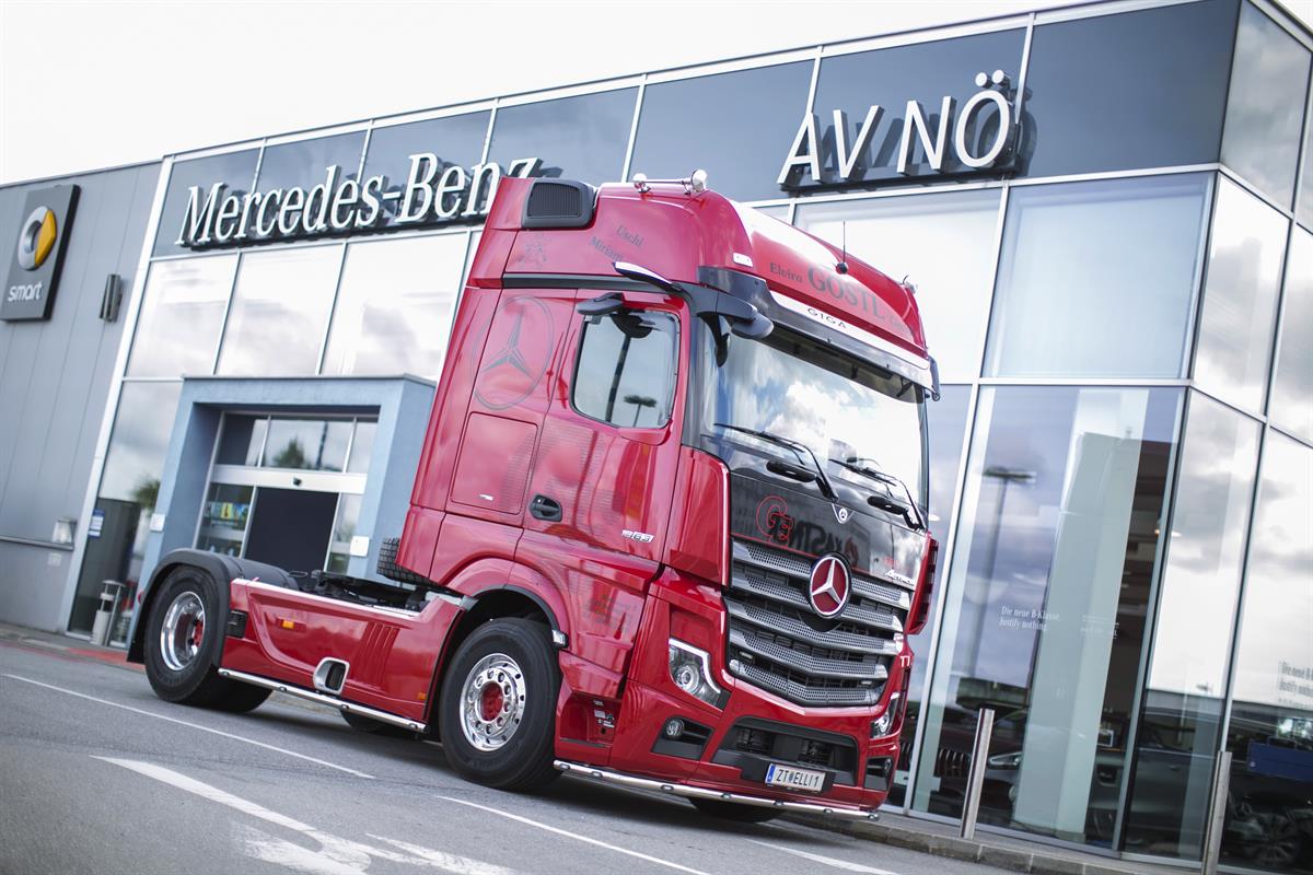Neuer Mercedes-Benz Actros für Elvira Göstl GmbH