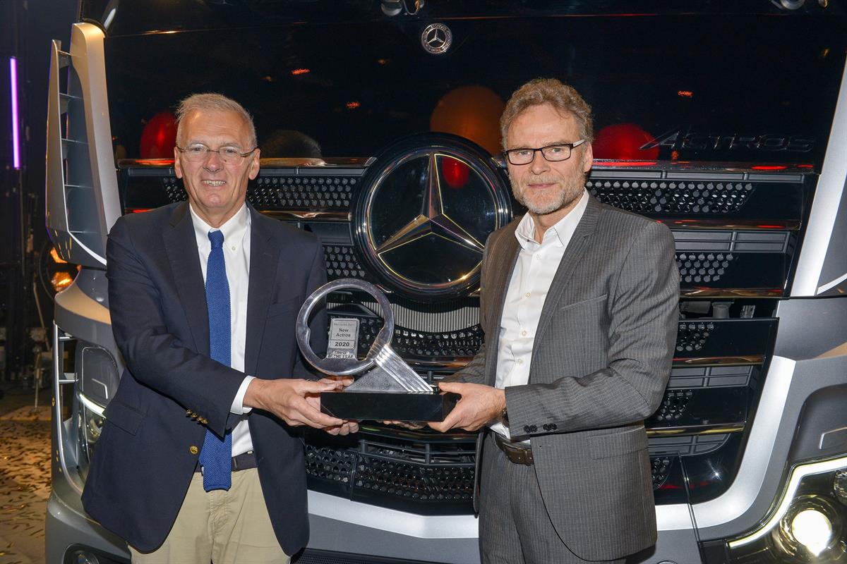 Actros ist Truck of the Year 2020
