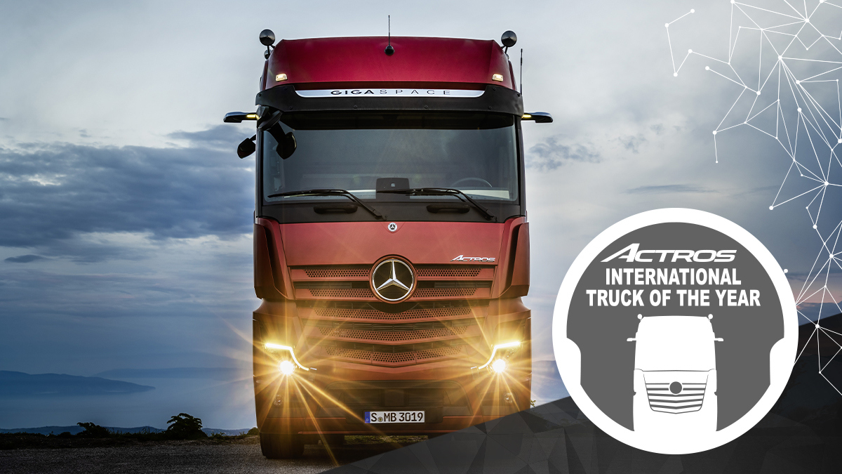 Actros ist Truck of the Year 2020