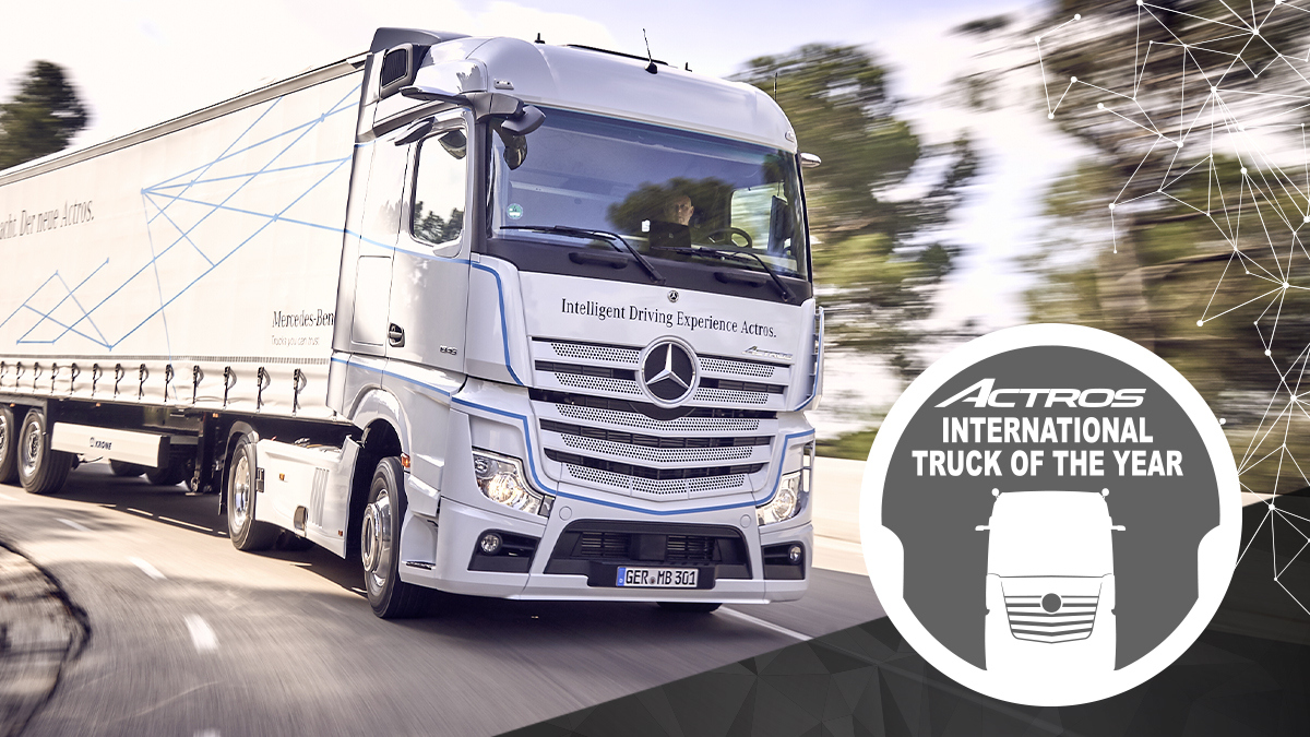 Actros ist Truck of the Year 2020
