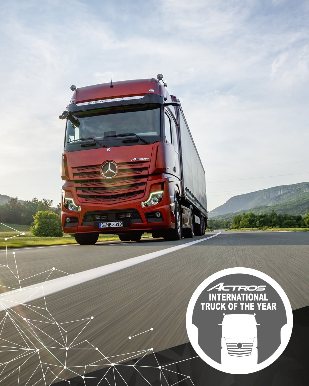 Actros ist Truck of the Year 2020