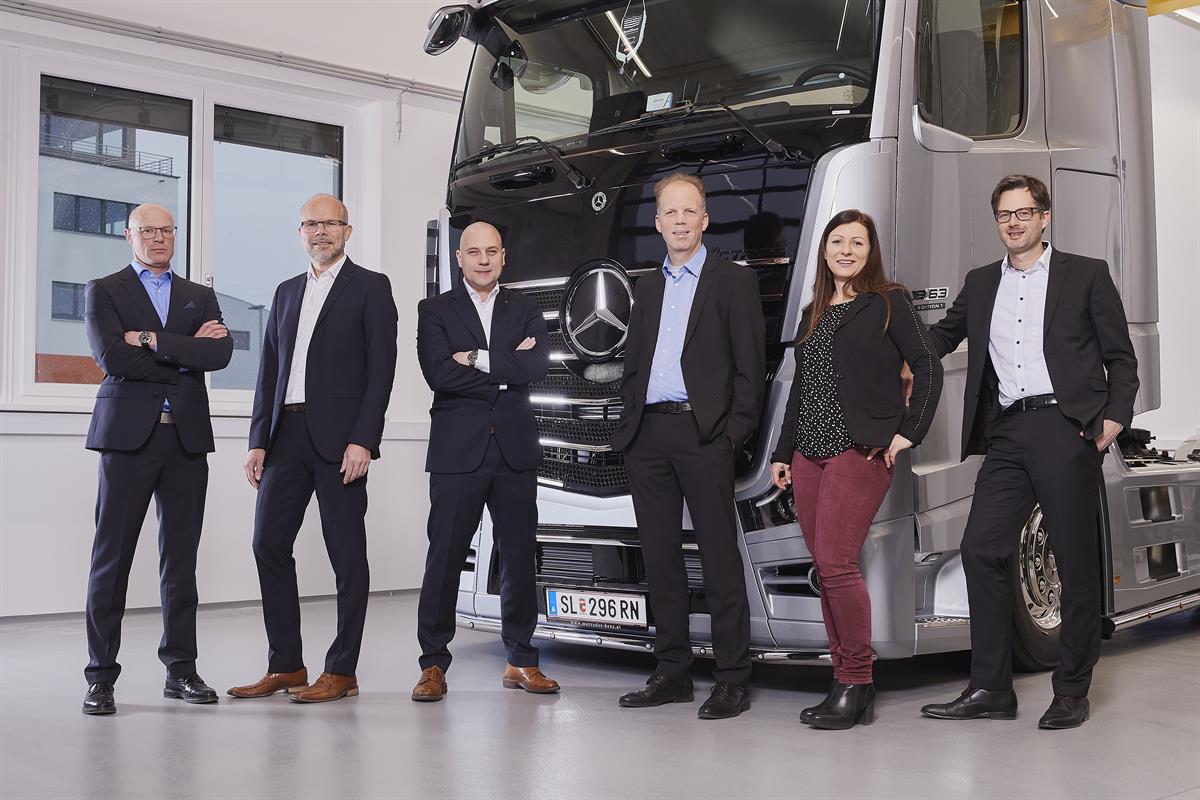 Mercedes-Benz Trucks Österreich GmbH - die Führungsmannschaft