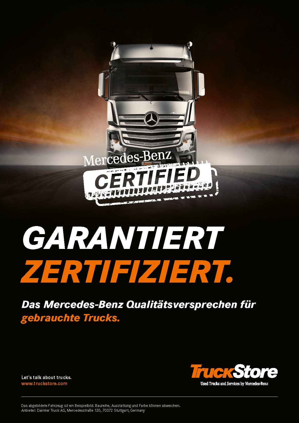 Neues Qualitäts-Label für Gebraucht-Lkw