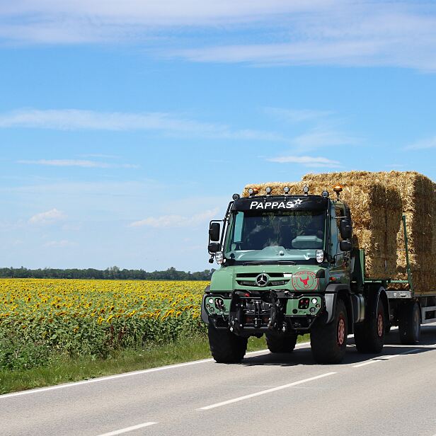 Mercedes-Benz Unimog im Agrar-Einsatz