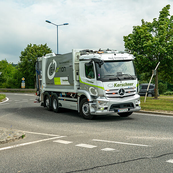 Übergabe eActros 300 Kerschner