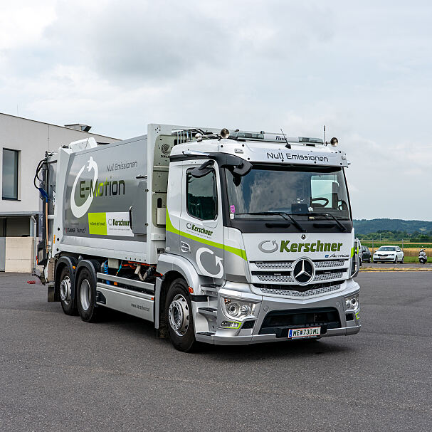 Übergabe eActros 300 Kerschner