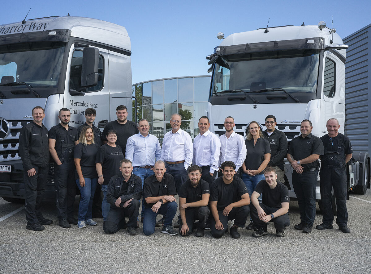 Das Team von AV Truck