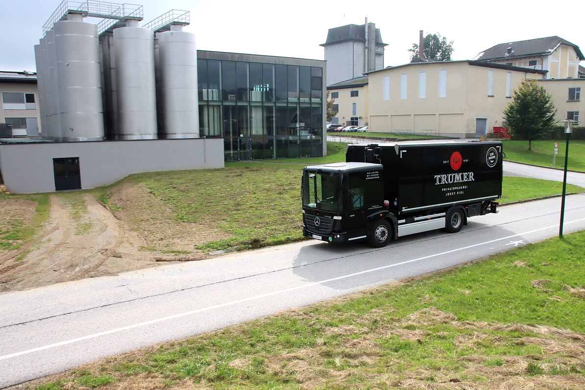 Emissionsfreie Bierlogistik: Trumer setzt auf eEconic