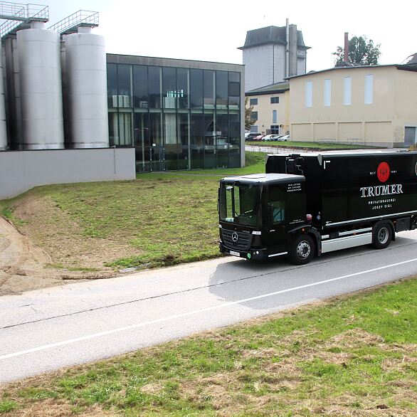 Emissionsfreie Bierlogistik: Trumer setzt auf eEconic