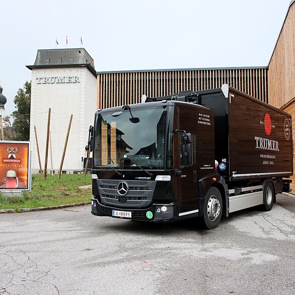 Emissionsfreie Bierlogistik: Trumer setzt auf eEconic