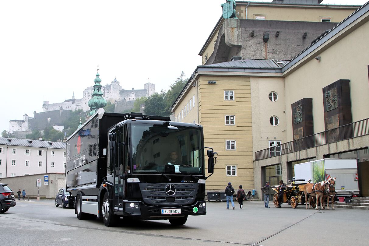 Emissionsfreie Bierlogistik: Trumer setzt auf eEconic