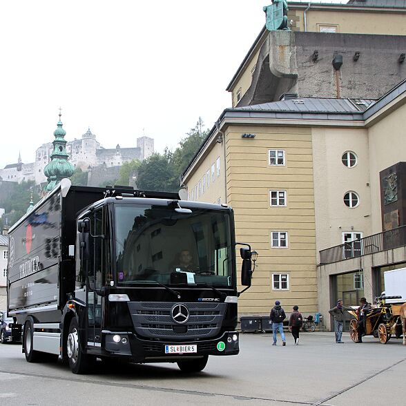 Emissionsfreie Bierlogistik: Trumer setzt auf eEconic
