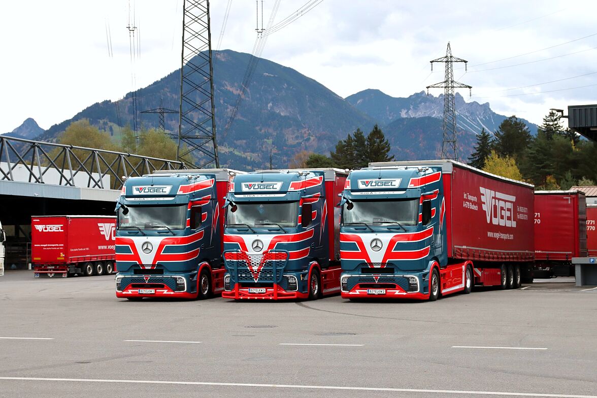 Vögel Transporte elektrifiziert den Transportalltag mit drei eActros 600
